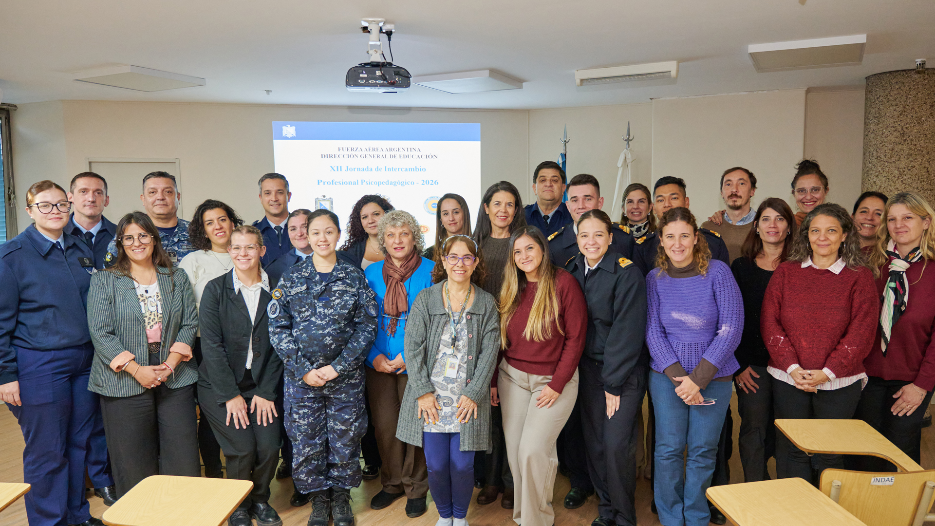 XII Jornada de Intercambio Profesional Psicopedagógico para las Fuerzas Armadas